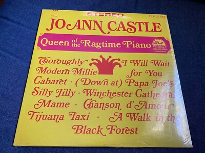 JO ANN CASTLE Queen Of The Ragtime Piano (P4) NEW SEALED