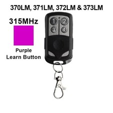 Per Pulsante Impara Viola 315MHZ MERIK Apriporta Garage Parte Telecomando