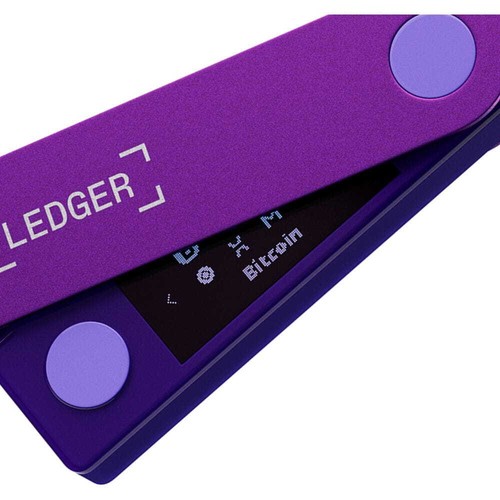 Kryptowährungs-Wallet und NFT Ledger Nano X Violett / Violett - Bild 5 von 7
