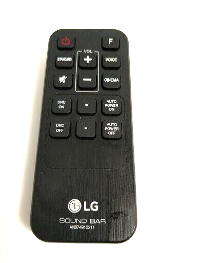 LG SoundBar System Remote Control Model AKB74815311 for Enhanced Audio Experience-image
