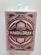 Star Wars Mandalorian Playing Cards Deck - Theory 11 - New And Sealed