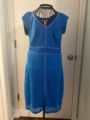 yellow dress with lace trim Hometown Girl Yellow Lace Trim Dress main image 1