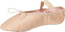 Capezio girls Ballet dance shoes, Pink, 10.5 Narrow Little Kid US