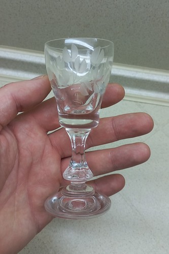 Shot Glass Lafitnik Russia Vodka USSR 1970s 50 millilitres 2pics - Picture 2 of 10