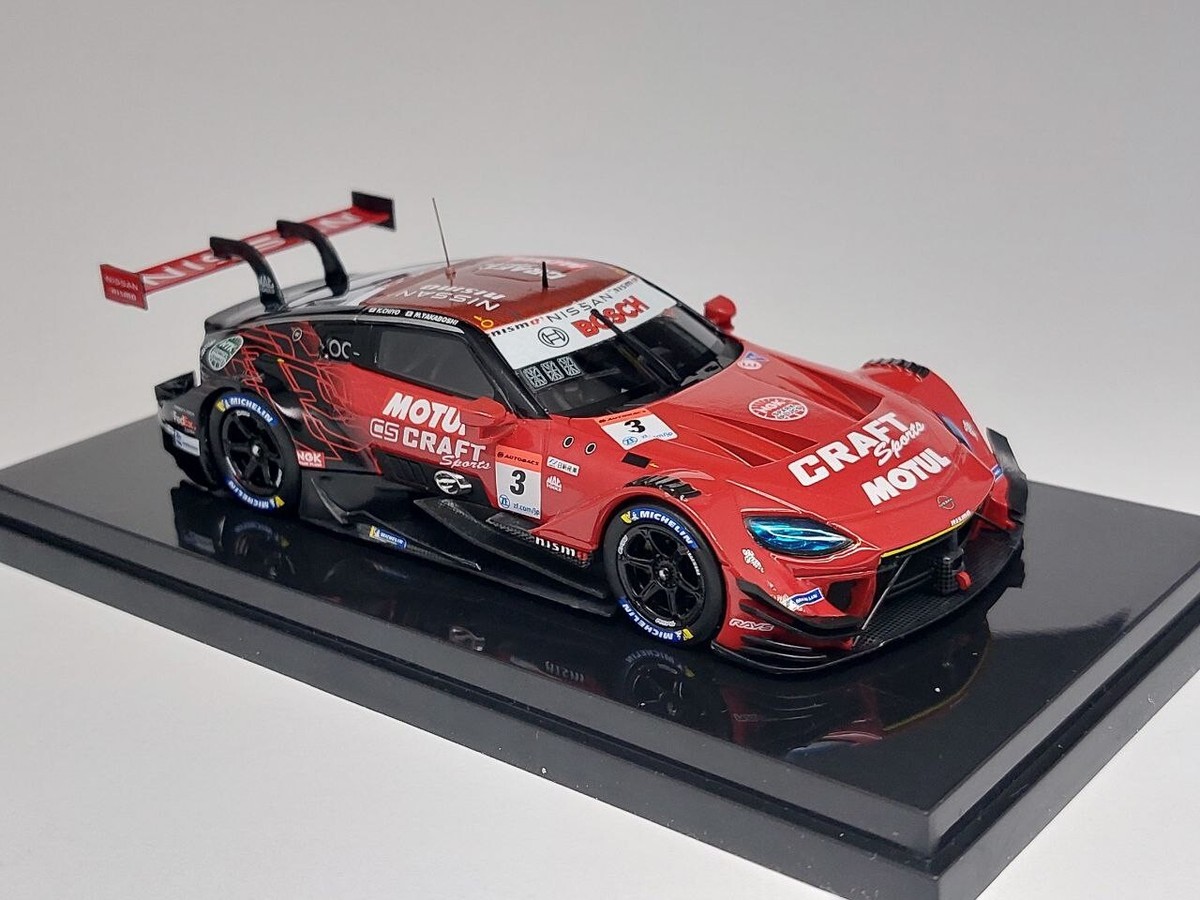 EBBRO 1/43 Nissan CRAFTSPORTS MOTUL Z Super GT500 2022 (RARE
