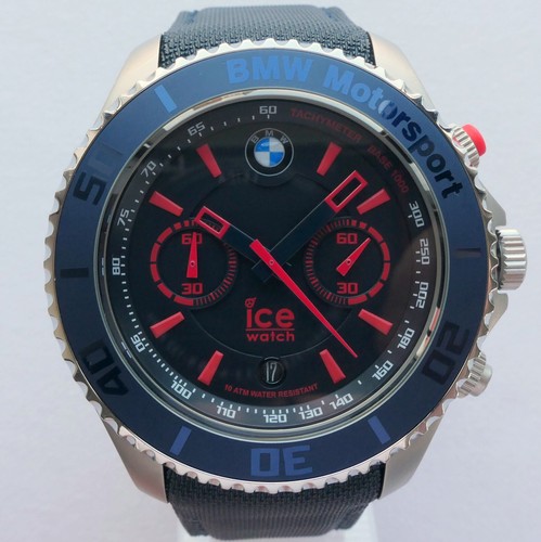 BMW Motorsport M Style Power Racing Sport Design Car Accessory Watch Chronograph - Picture 5 of 24