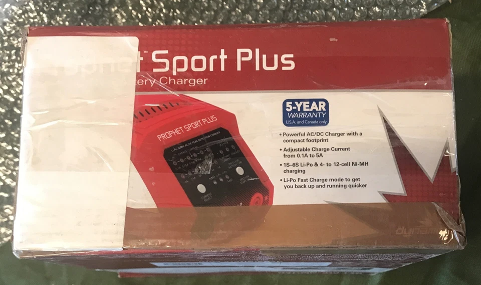 Dynamite Prophet Sport Mini 50 Watt LiPo LiFe LiHV NiMH Battery Charger  ( N ) - Image 3 of 4
