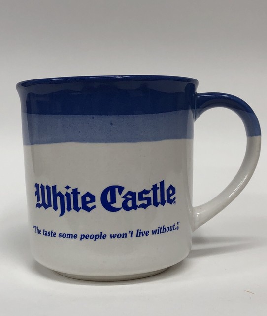 White Castle Ceramic Coffee Mug “The Taste People Won't Live Without
