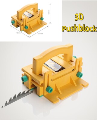 Werkstückschieber Sicherheitsschieber 3D Advanced 3D-Druckblock für Tischsäge