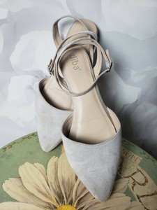 light grey flats