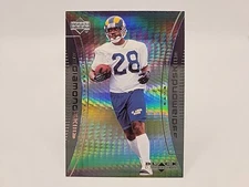 🔥 1999 Upper Deck MARSHALL FAULK #S6 Diamond Skills Rams SHARP CARD