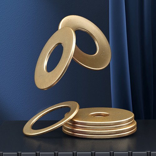 M2 - M20 Flat Washer Round Meson Brass Sealing Sump Plug Washers Gasket Metric - Picture 5 of 5