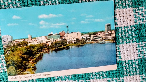 ALTE POSTKARTE MIT BLICK AUF ORLANDO FLORDIA - Bild 2 von 14