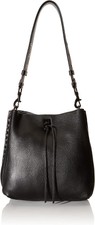 Rebecca Women Minkoff Darren Convertible Shoulder Leather Bag 001-black Os