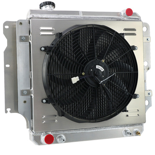 3 Row Radiator Shroud Fan Relay Fit 1987-2006 Jeep Wrangler YJ TJ 2.4L-4.2L AT - Picture 10 of 11