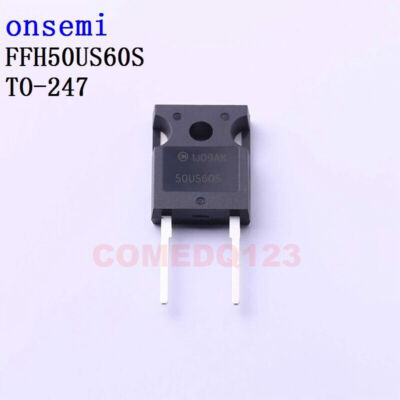 5PCSx FFH50US60S TO-247 Onsemi Diodes - Purpose #E6