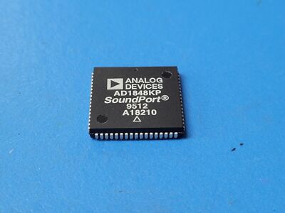 (1 PC) AD1848KP ANALOG DEVICES Stereo Audio Interface 16 b Parallel 68-PLCC