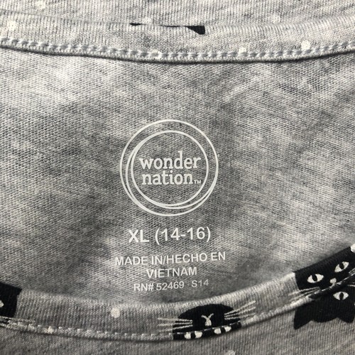 Wonder Nation Cat Face Dresss XL (14-16) NEW - Picture 8 of 9