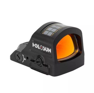 Holosun HS407C-X2 Red 2 MOA Dot Solar Shake Awake Reflex Sight