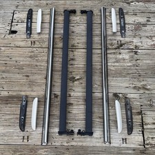 02-14 Cadillac Escalade Roof Luggage Rack W Cross Bar Rails Short Wheel Base