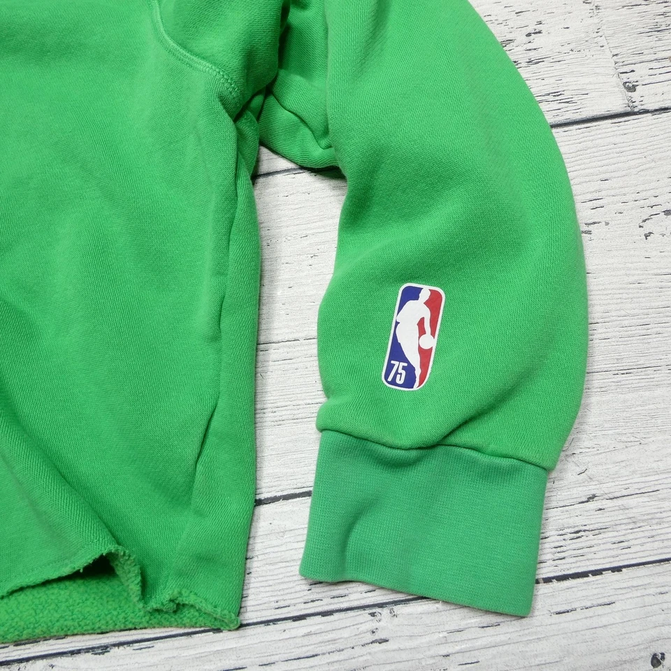 Minnesota Timberwolves Hoodie Womens Medium Green NBA Basketball Nike Cropped - Image 3 of 4