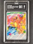 CHARMANDER 2026 POKEMON MEGA EVOLUTION BLACK STAR PROMO #038 TAG 9 MINT Q4339