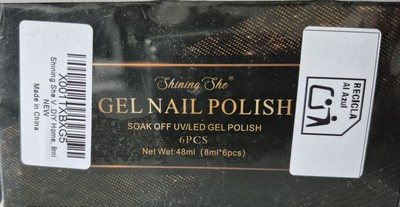Gel - Nagellack, 6 er Box Shining She Gel Nagellack