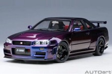 AUTOart 77464 1/18 NISSAN SKYLINE NISMO R34 GT-R Z-tune Midnight Purple III