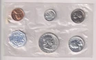 1960 P UNITED STATES PHILLY MINT COIN SET 90% SILVER .10¢ .25¢ .50 FRANKLIN USA