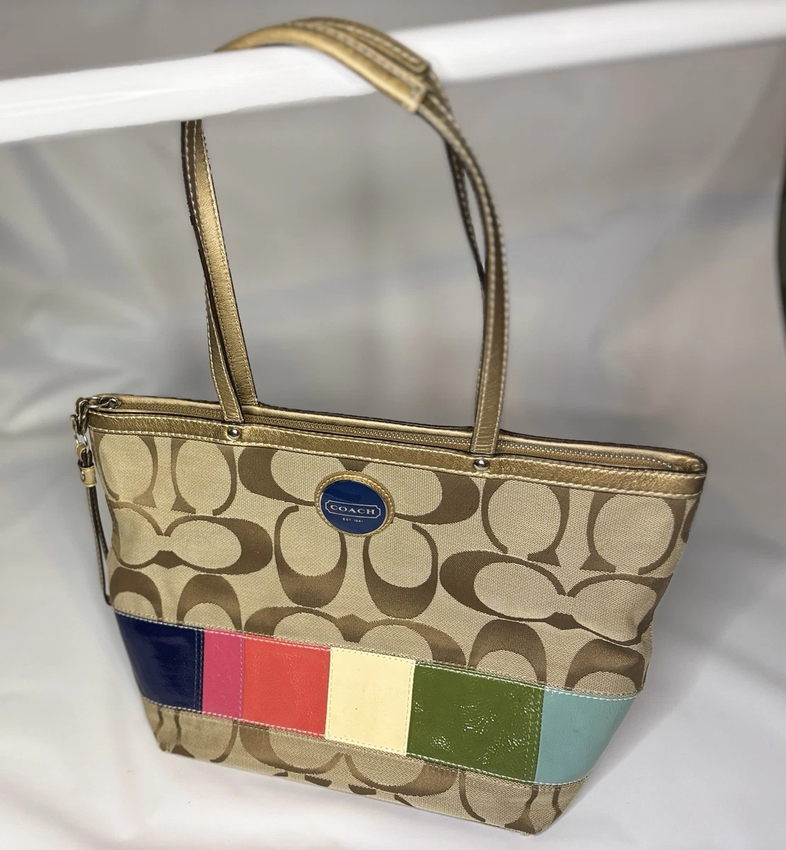 Coach Legacy Zip Striped Bags & Handbags for Women for sale | eBay