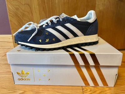 Size 9 - Pop Trading Company x Adidas TRX Vintage Collegiate Navy