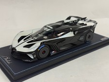 1/18 MR Collection Bugatti Bolide in White  BUG014E Leather Base IN STOCK NOW