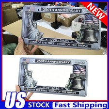 250th Anniversary Commemorative License Plate Frame License Plate Frame Et