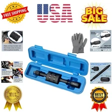Diesel Injector Puller Tool with Slide Hammer, Common Rail Injector Remover w...