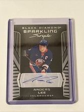 ANDERS LEE 2025-26 BLACK DIAMOND SPARKLING SCRIPTS AUTO #SS-AL