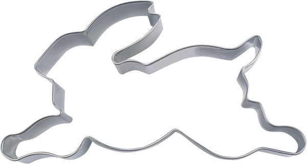 StäDter Ausstechform Hase Springend 9 Cm Edelstahl-image