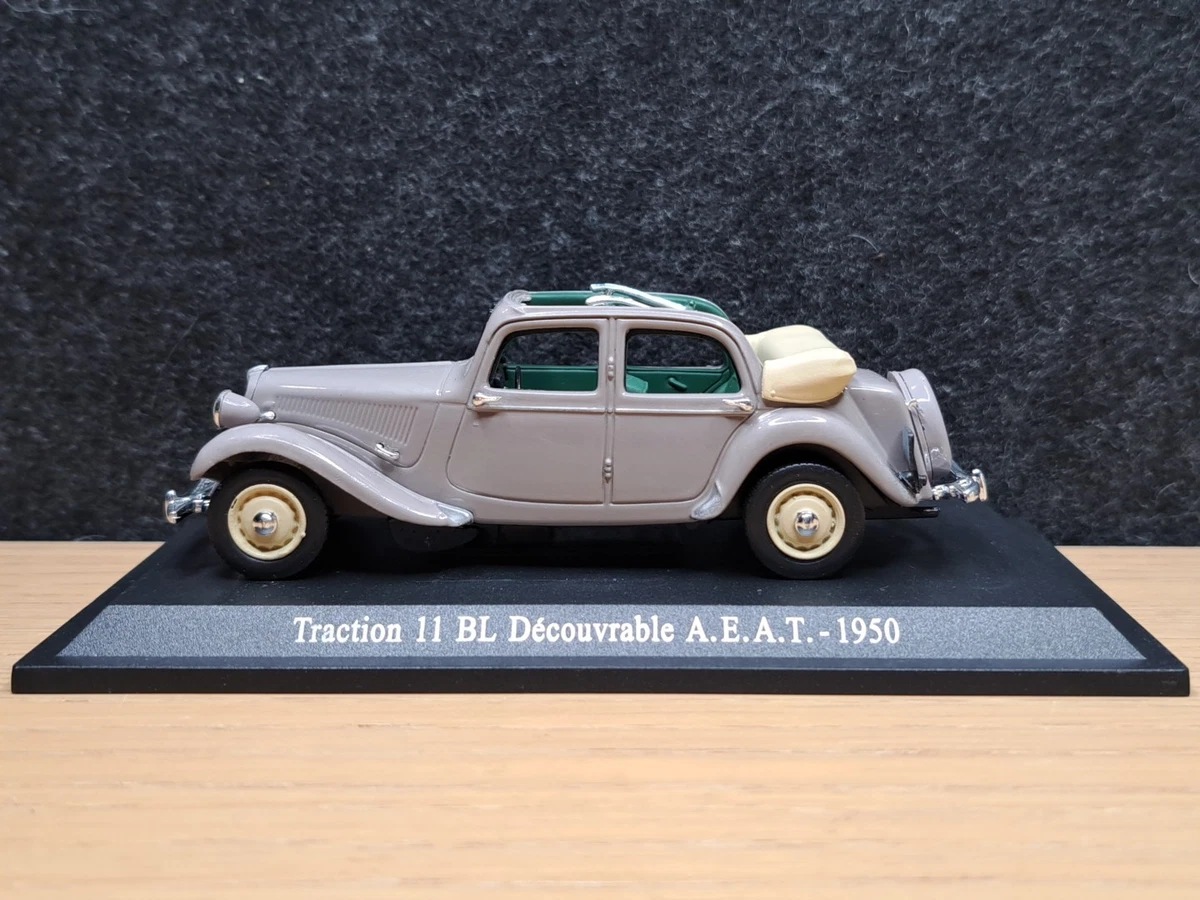 Lot De 24 Miniatures Traction 1/43 – Collection Atlas, Voitures Françaises, NEUVES Sous Blister