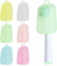 6 Packs Silicone Toothbrush Covers, Tooth Brush Cover Cap for Electric &... 