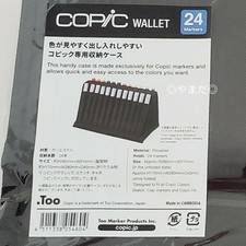 Too Copic Copic Wallet for 24, Black 605f58