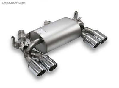 Remus Sportauspuff + Klappenstrg BMW 4er M4 F82 Coupe F83 je 2x102mm eingerollt