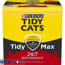 38 lb Cat Litter Clumping Odor Control Low Dust Multi Cat Home Fresh Box New 1.26 per pound