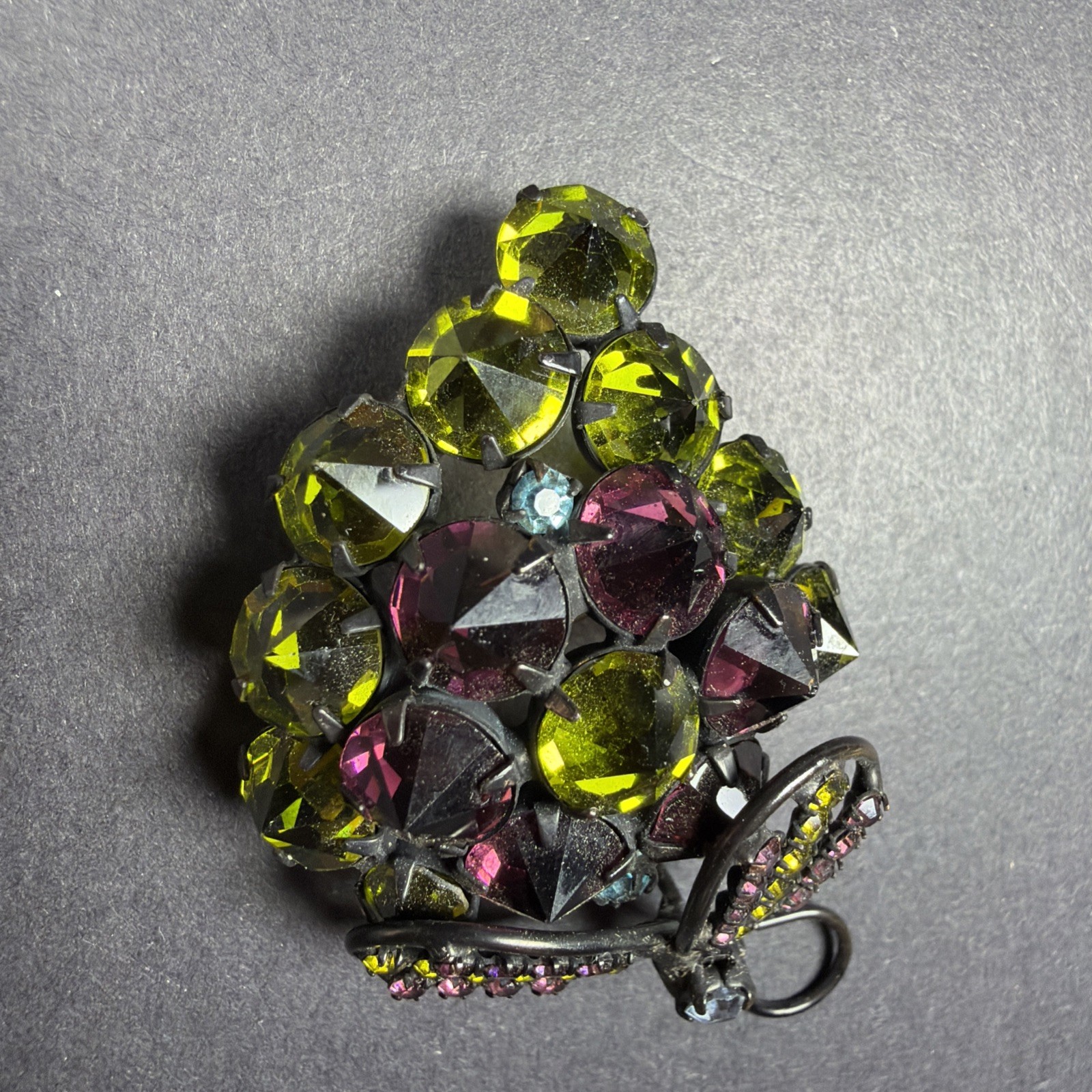 Unsigned Kramer? Schreiner? Reverse Set Rhineston… - image 2