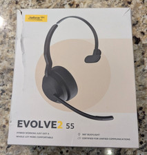 Jabra Evolve2 55 Link380/390c UC Mono Professional Wireless Office ANC Headset