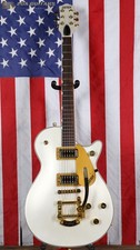 Gretsch Limited Edition G5237TG Jet FT Bigsby - Champaign White Metallic