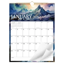 2026 Wall Calendar - 2026 Calendar Wall from Jan. 2026 to Dec. 2026, Large Wa...