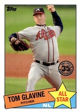 2020 Topps #85AS-15 Tom Glavine 1985 Topps Baseball 35th Anniversary All-Stars
