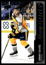 2021-22 UPPER DECK YOUNG GUNS YG RC Jeremy Davies Nashville Predators #237 R12