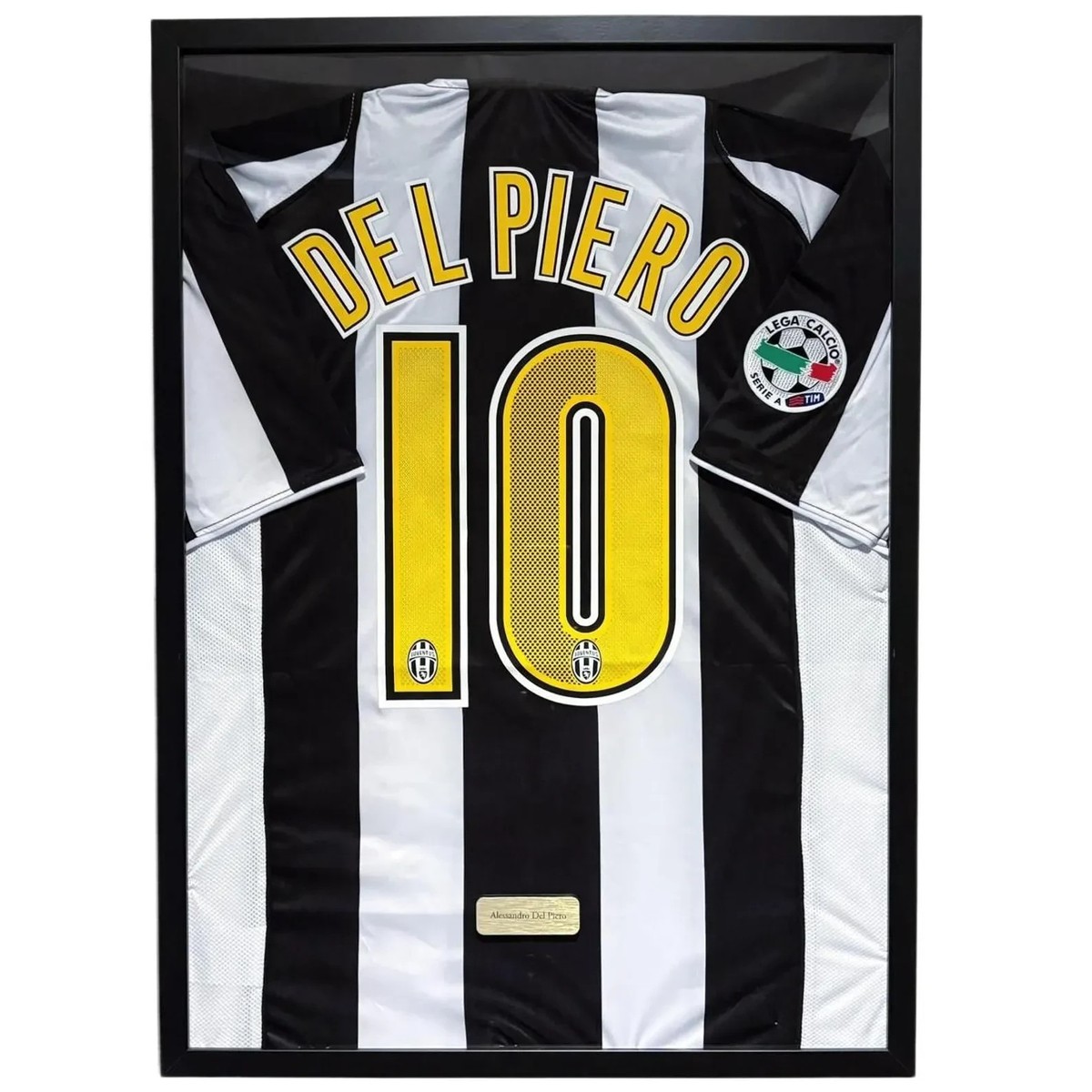 Juventus Alessandro Del Piero Jersey Framed, Alessandro Del Piero