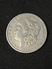 1884 s morgan silver dollar Xf Detail