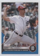 2022 Topps Now Call-Up Blue 23/49 Garrett Hill #470 0j81
